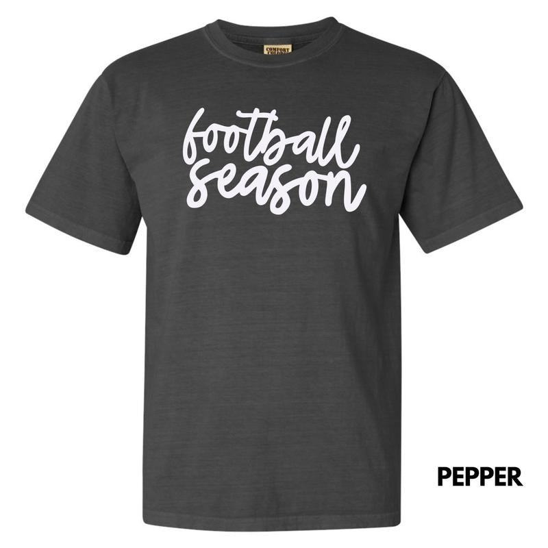 Script Football Season Comfort Colors T-Shirt 'NLB' Hoodie, Sweatshirt | WearSparks.com