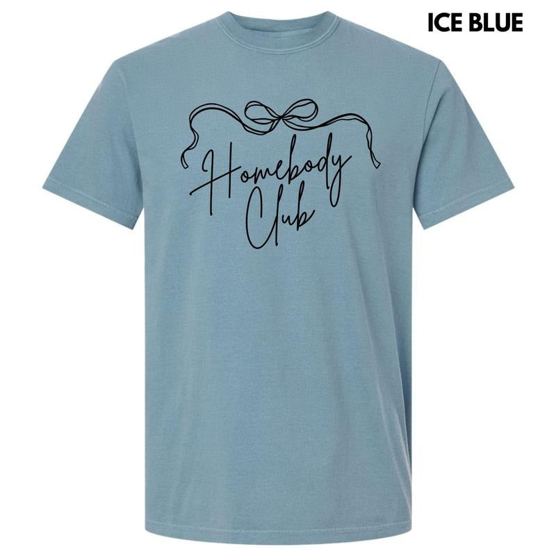 Script Homebody Club Comfort Colors T-Shirt 'NLB' Hoodie, Sweatshirt | WearSparks.com