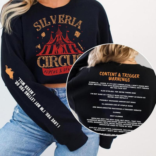 Scythe & Sparrow 2-Sided Sweatshirt, Butcher and Blackbird Hoodie, Brynne Weaver Merch, Smut Gift, Content And Trigger...