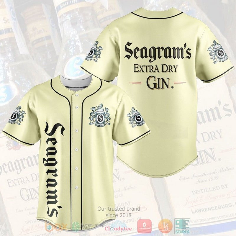 Seagram's Extra Dry Gin Baseball shirt