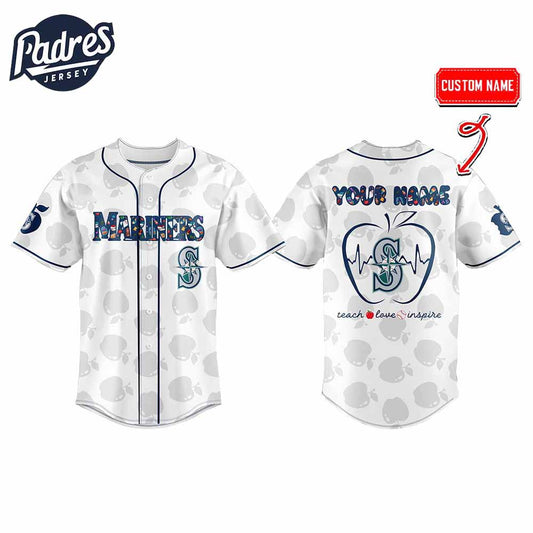 Seattle Mariners Teacher Night Baseball Jersey 2025 Outfit - Padres Jersey Oasis: Elevate Your Baseball Style... (Image 1)