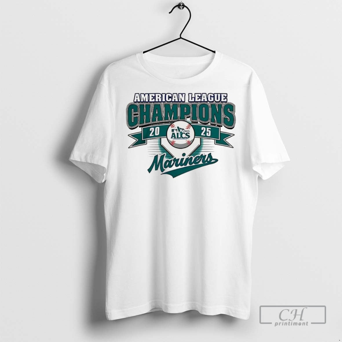 Seattle Mariners Baseball American League Champions Champions 2025 T Shirts
