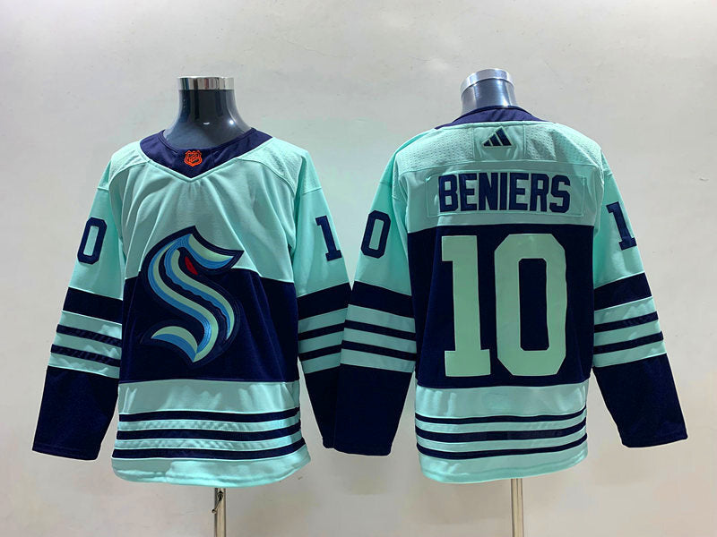 Seattle Kraken #10 Matty Beniers Style 3