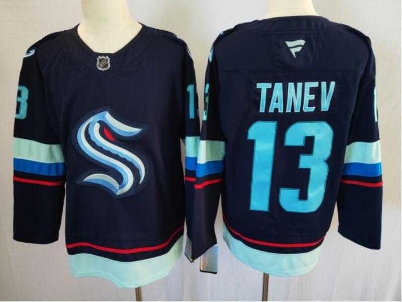 Seattle Kraken #13 Brandon Tanev Style 1