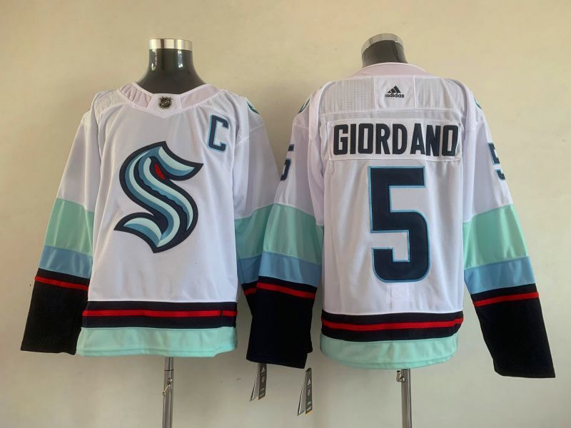 Seattle Kraken #5 Mark Giordano Style 1