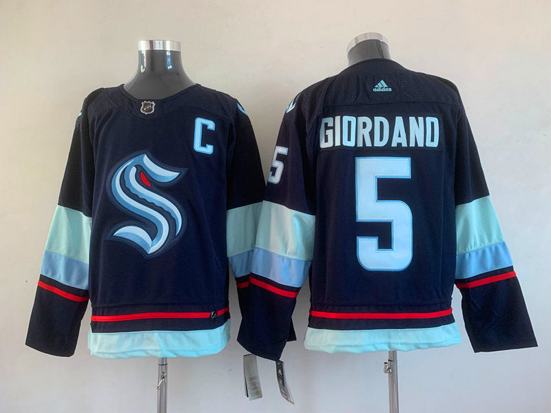 Seattle Kraken #5 Mark Giordano Style 2