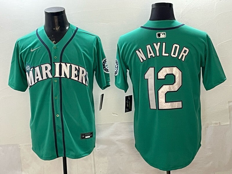 Seattle Mariners #12 Josh Naylor Mariners Adult Style 1