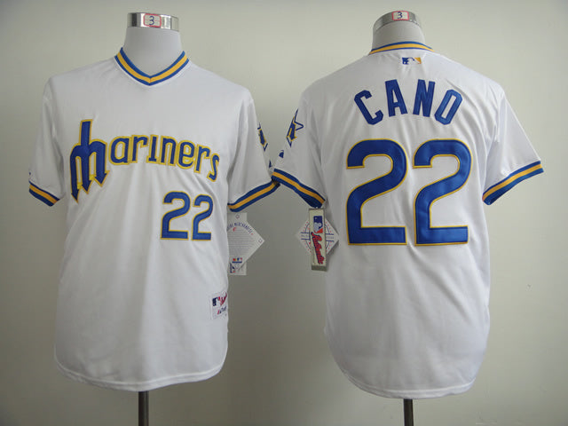 Seattle Mariners #22 Mariners 22 White 1979 Inverted