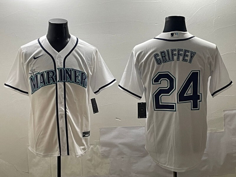 Seattle Mariners #24 Ken Griffey Jr Mariners Fan Edition Style 2