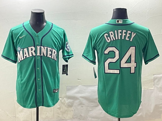 Seattle Mariners #24 Ken Griffey Jr Mariners Fan Edition Style 3