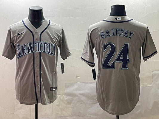 Seattle Mariners #24 Ken Griffey Jr Mariners Fan Edition Style 5