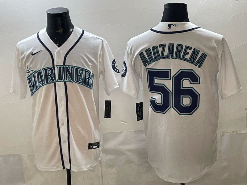 Seattle Mariners #56 Randy Arozarena Mariners Adult Style 2