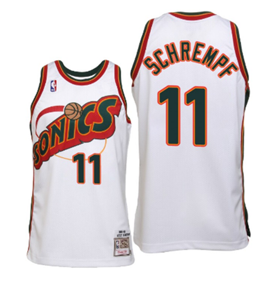 Seattle Supersonics #11 Detlef Schrempf Style 1