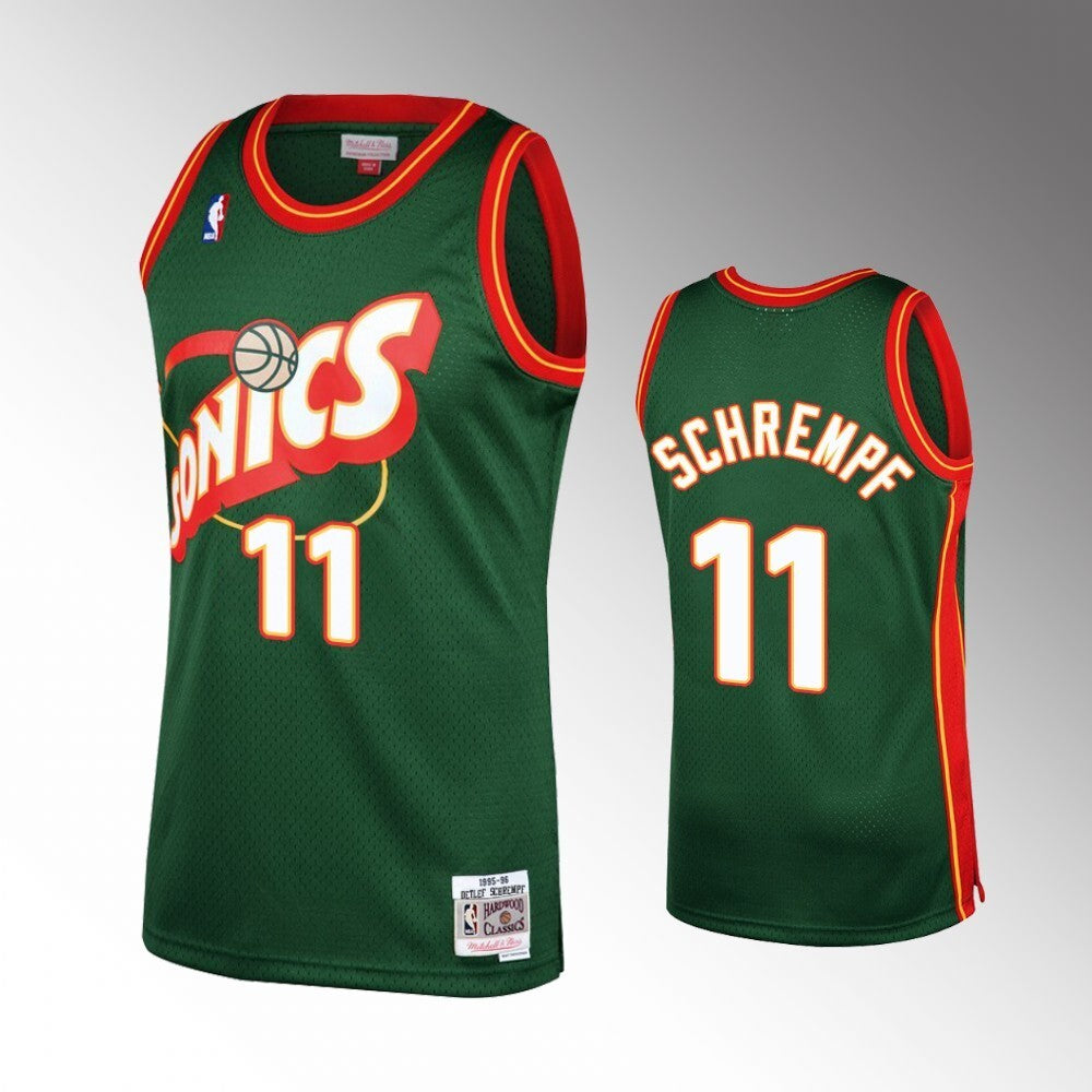 Seattle Supersonics #11 Detlef Schrempf Style 2
