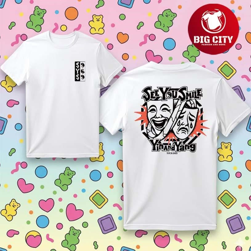 See You Smile Yin And Yang Tour 2026 Two Sided Shirt