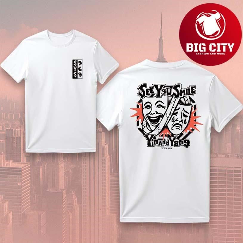 See You Smile Yin And Yang Tour Two Sided Shirt
