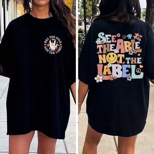 See the Able Not the Label Autism Shirt, Autism Awareness Shirt, Be Kind Autism, Be Kind Autism, Autism Awareness Day...