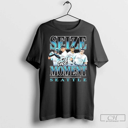 Seize The Moment Seattle Suarez Gilbert Rodriguez And Raleigh T Shirts