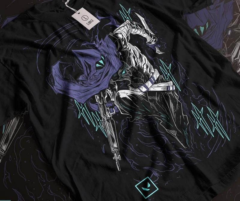 Selected Valorant Fanart Shirt, I'd Rather Be Playing Valorant Shirt, Lover Valorant Shirt, Rather Be Tees Classic Cotton...