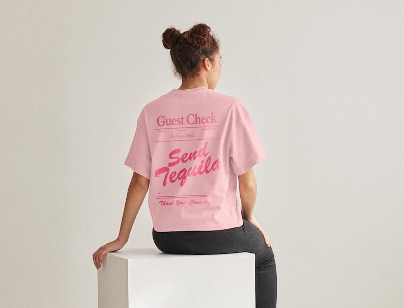 Send Tequila Tshirt, Pink Alcohol Party Clothing, Funny Alcoholic Tee Gift, Tequila shirt, drink shirts, unisex shirt,...