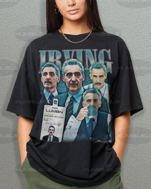 Severance Irving B Shirt, Severance Graphic Tee, Vintage Style Unisex Cotton Graphic Tee, Gift for TV Lover, Lumon,...