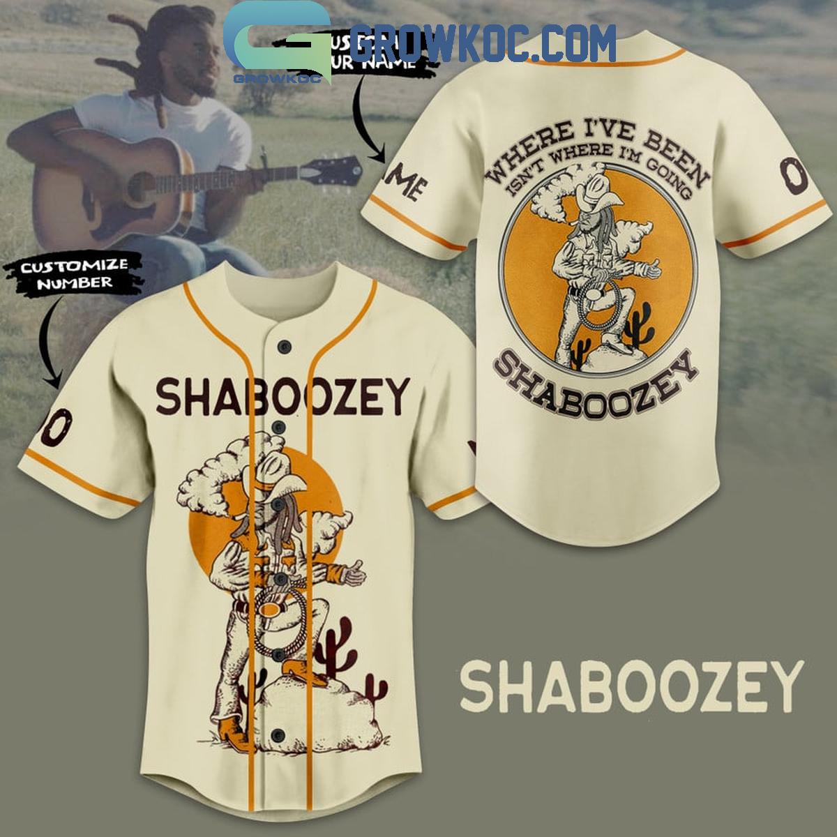 Shaboozey Where I’ve Been Isn’t Where I’m Going Personalized Baseball Jersey