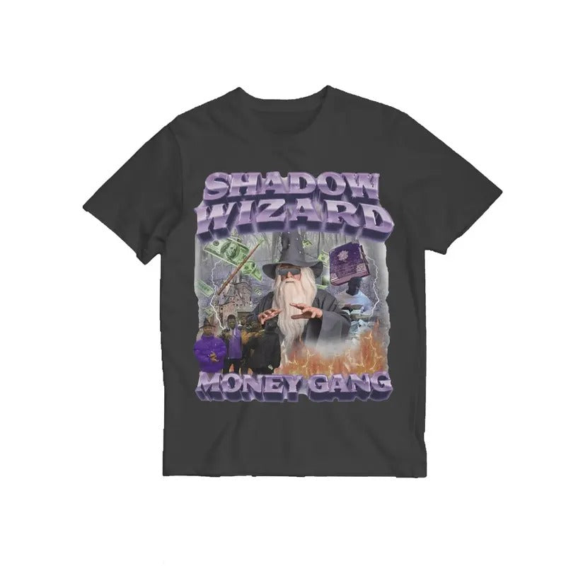 Shadow Wizard Money Gang Shirt, Viral Meme Shirt Menswear Top Hoodie, Sweatshirt | WearSparks.com