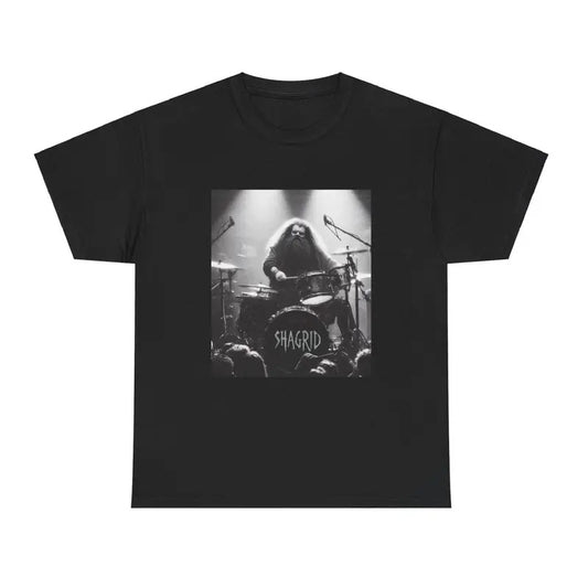 Shagrid the Drummer, Unisex Shirt - Fantasy Graphic Tee, Movie Merch, AI Meme T shirt Hoodie, Sweatshirt | WearSparks.com