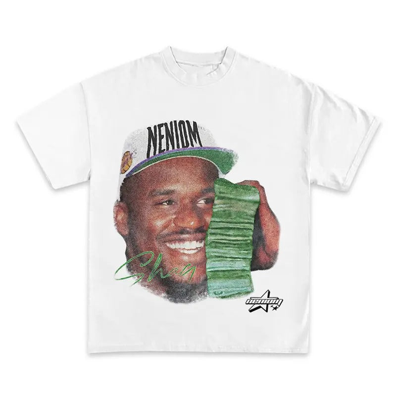 Shaq Money Tee, Graphic Tee Iconic Style for Rap Fans Hoodie, Sweatshirt | WearSparks.com