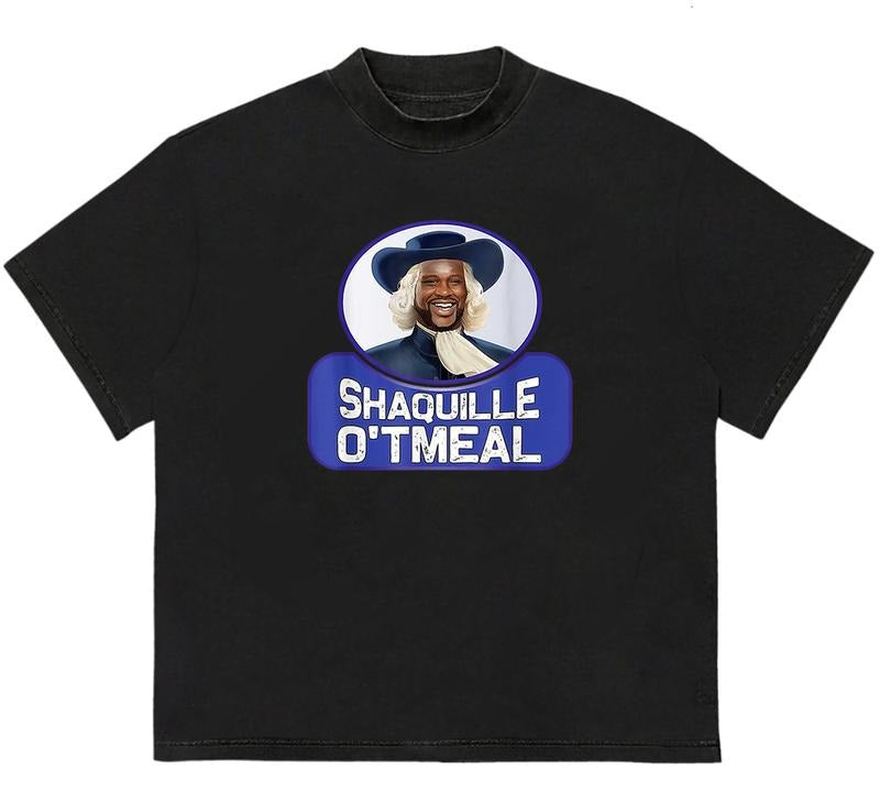 Shaquillee Oatmeal T-Shirt Soft Cotton Trendy Gift for Him Comfy T-Shirt for Nature Lovers Hoodie, Sweatshirt