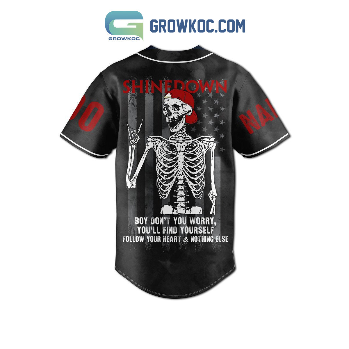 Shinedown But Don’t You Worry Fan Personalized Baseball Jersey
