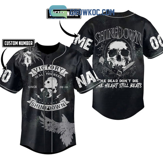 Shinedown The Dead Don’t Die Personalized Baseball Jersey
