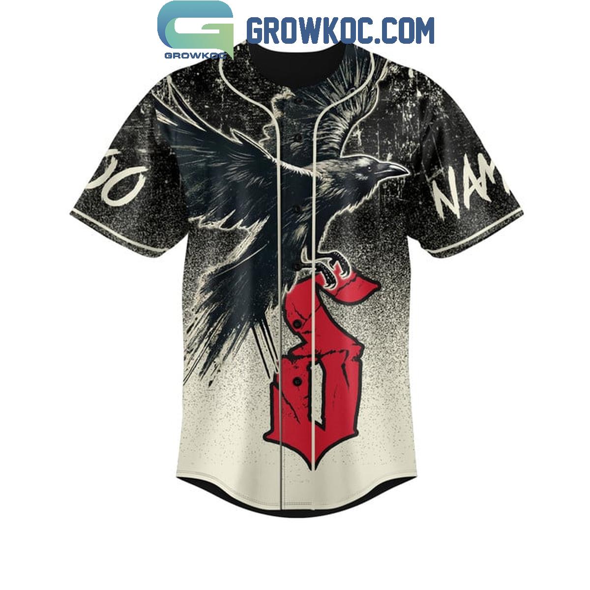 Shinedown These Monster Can Fly And They’ll Never Say Die Personalized Baseball Jersey