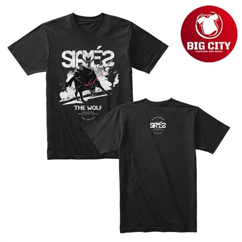 Siamese The Wolf Original Black Two Sided Shirt