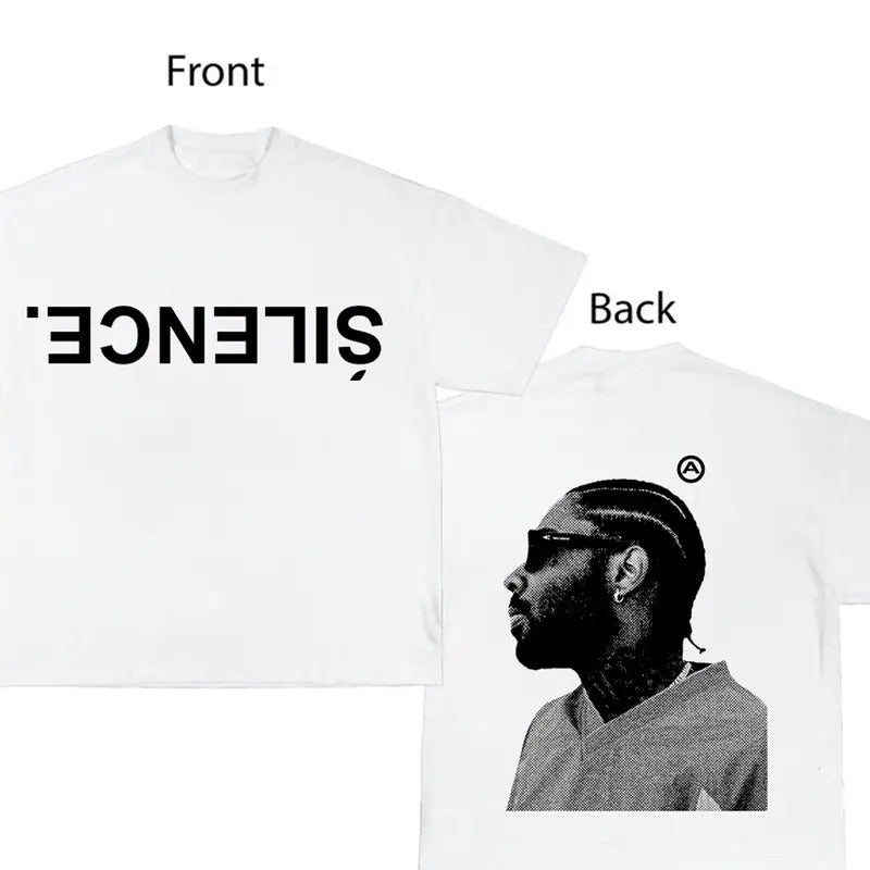 Silence Brentt Faiiyazz New Graphic Rap Tee Graphic Shirt Hoodie, Sweatshirt | WearSparks.com