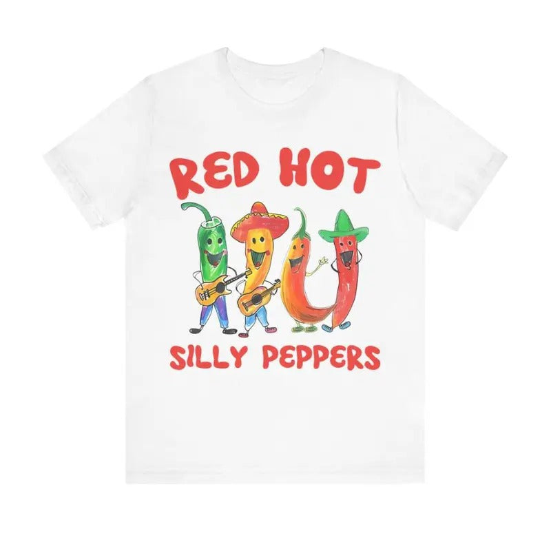 Silli Peppers Ver 2 Shirt, Red Hot Silli Peppers Tshirt, Unisex t shirt, Funny Shirt, Silli Peppers Tee Womenswear...