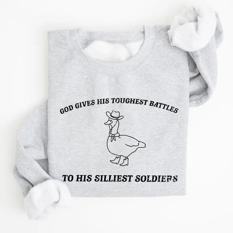 Silly Goose, Funny, Aesthetic Sweatshirt, Health, Funny,  Gift for Girl T-Shirts, Hoodie | WearSparks.com