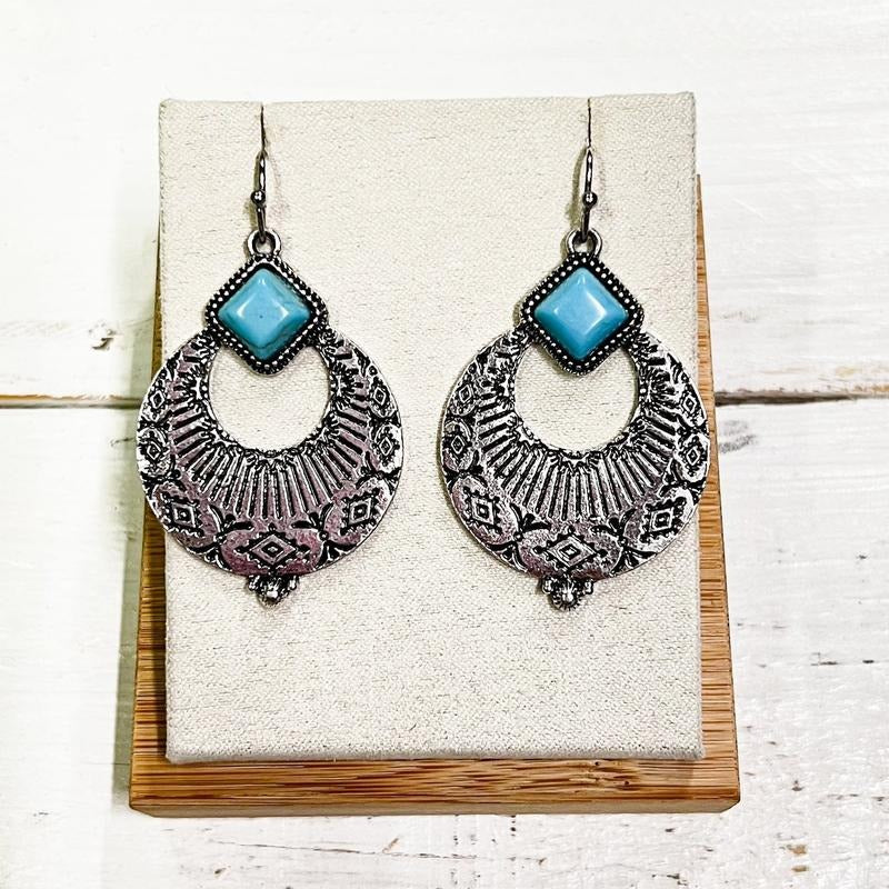 Silver Turquoise Earrings T-Shirts, Hoodie, Sweatshirt | WearSparks.com