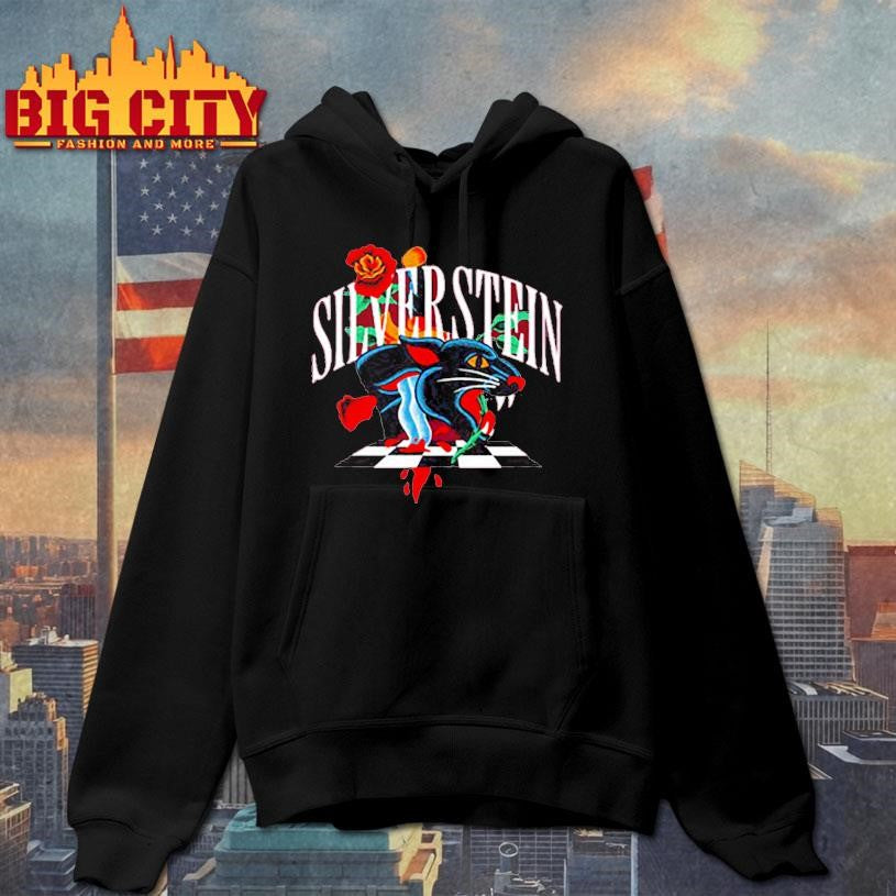 Silverstein Panther Maroon Shirt