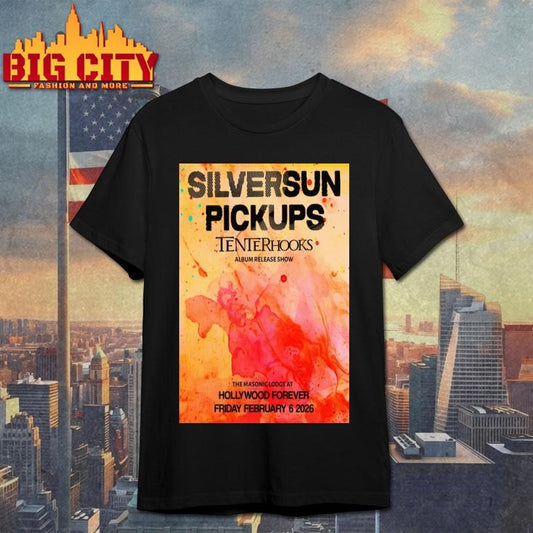 Silversun Pickups Hollywood Forever February 6 2026 Concert Poster Shirt