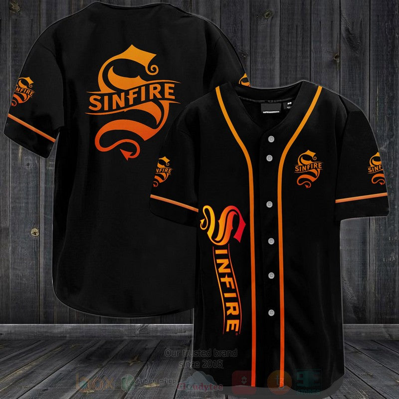 FASHION Sinfire Baseball Jerseys Botton Shirt