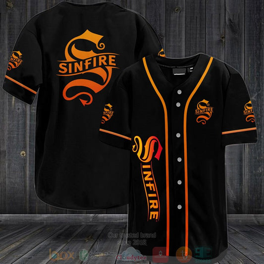 Sinfire Cinnamon Whisky Baseball shirt