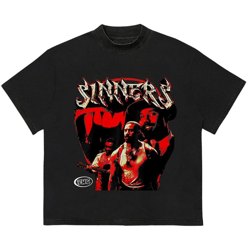 Sinner 2025 movie T-Shirt Relaxed Fit Perfect Gift for Him Street Style Hoodie, Sweatshirt | WearSparks.com