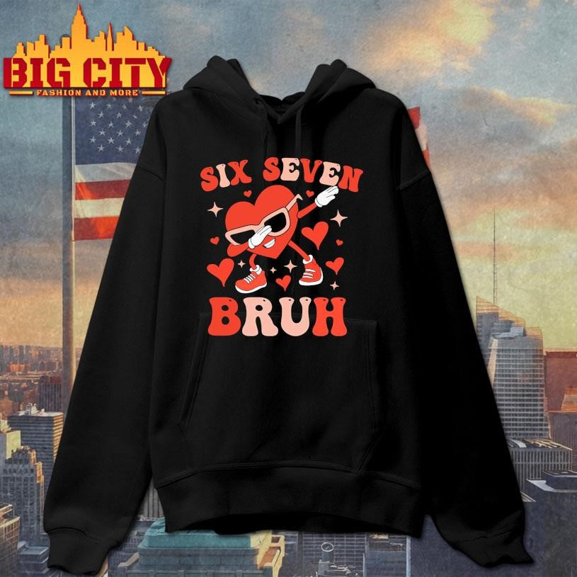 Six Seven 67 Meme Cool Valentine’s Shirt