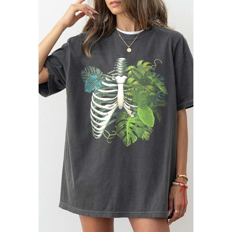 Skelet0n Pl@nt Body Tee, unisex cotton Shirt Hoodie, Sweatshirt | WearSparks.com