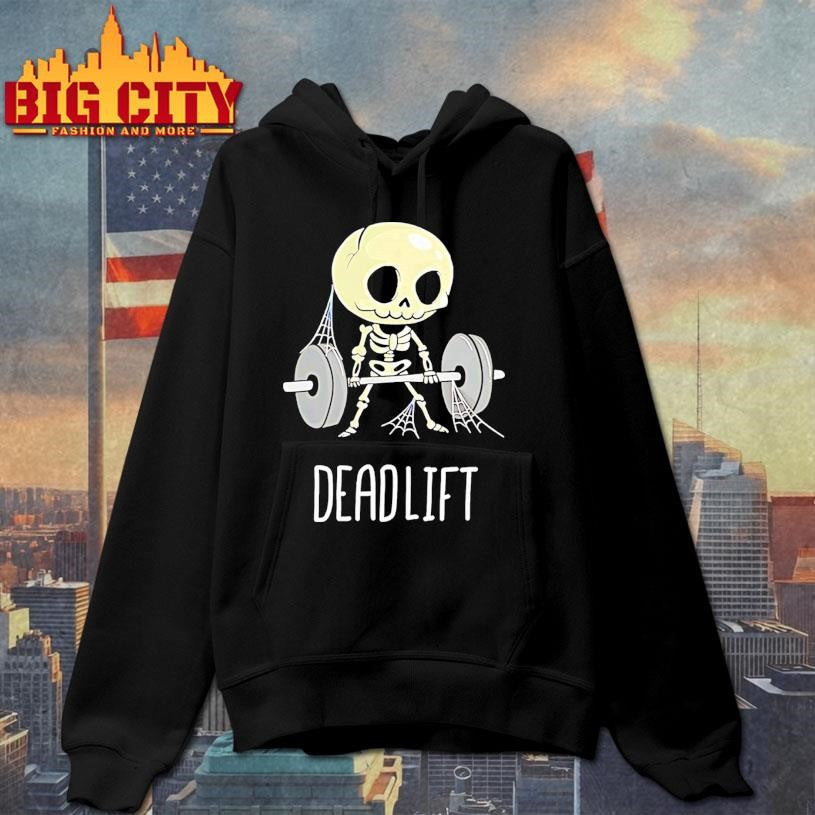 Skeleton Deadlift Meme Shirt