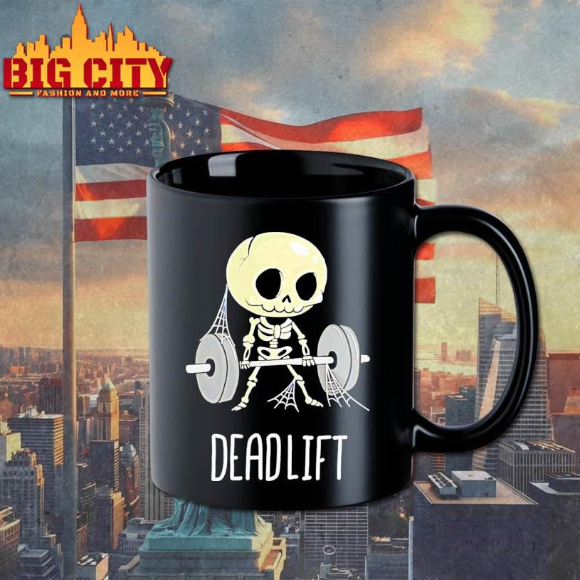 Skeleton Deadlift Meme Shirt