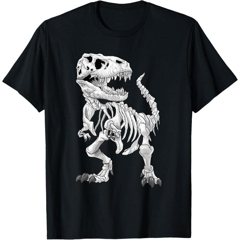 Skeleton Dino bones paleontologist Fossil Dinosaur T-Shirt made in usa Hoodie, Sweatshirt | WearSparks.com