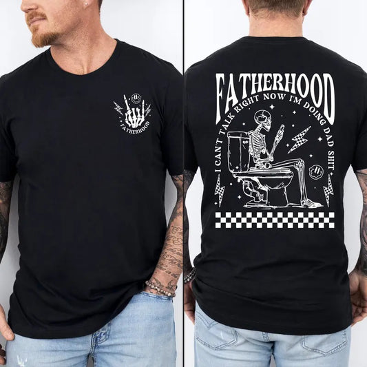 Skeleton Doing Dad Sh!t Shirt Fatherhood, Father's Day Shirt, Best Dad Ever Shirt Hoodie, Sweatshirt | WearSparks.com