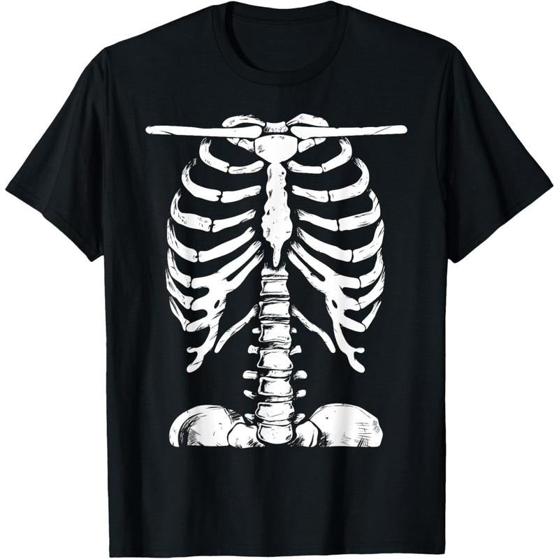 Skeleton Rib Cage Gifts Men Women Halloween Costume Skeleton T-Shirt made in usa Hoodie, Sweatshirt | WearSparks.com